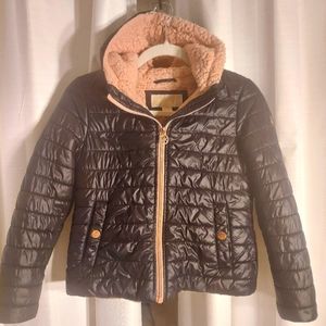 Michael Kors girls puffer coat; size 7/8